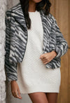 Zebra Print Coat