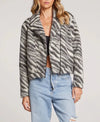 Zebra Print Coat