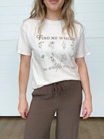 Boyfriend Wildflowers Tee