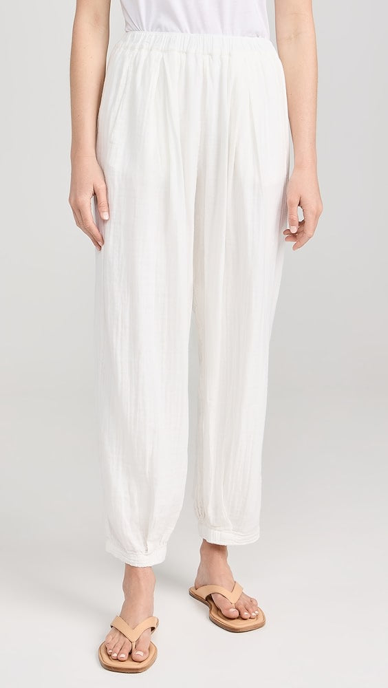 Step Out Gauze Pant - Off White