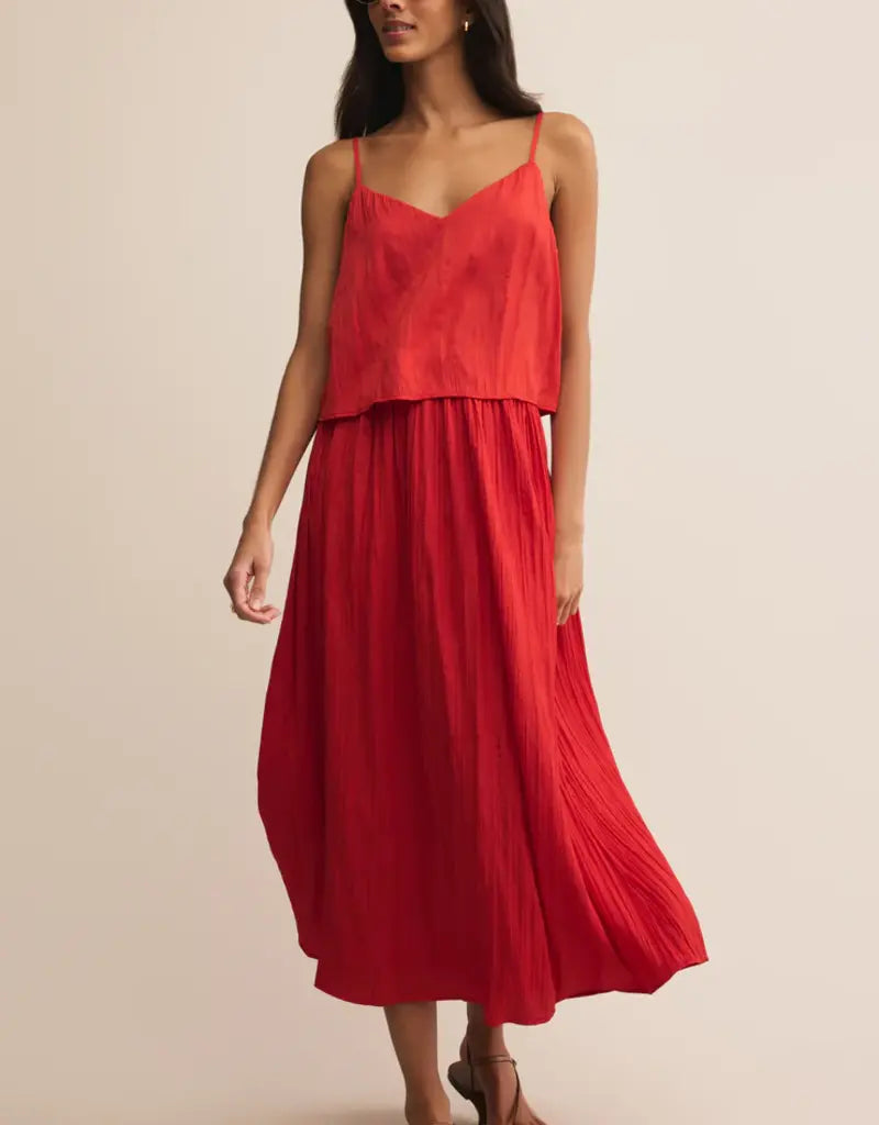 Fiore Crinkle Satin Tank