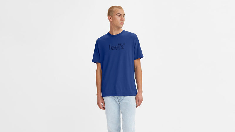 Relaxed Fit Tee Blue Navy