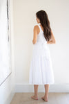 Farrah Wrap Skirt in White