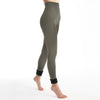 Lightweight Faux Fur Lined Legging - Hunter