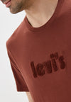 Levis Relaxed T- Shirt/Red