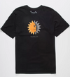 Every Day Washed Skull Sun Tee - Black
