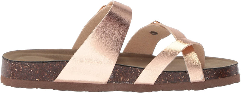 Flat Sandal Rose Gold